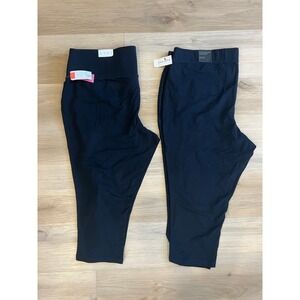 Livi by Lane Bryant Black Capri Leggings size 22/24 - Bundle of 2